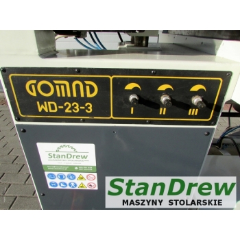 Wiertarka wielowrzecionowa dwustronna GOMAD WD-23-3