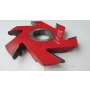 Frez nasadzany prosty 2000x50x22 z6 nr 511