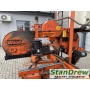 Trak Wood-Mizer LT40 z hydrauliką i korowarką