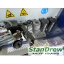 Okleiniarka Lazzoni PRO 12.6 wstępny frez i zaokrąglanie / zarabianie naroży