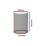 Worek filtracyjny górny do odciągu fi 500 x 850 mm